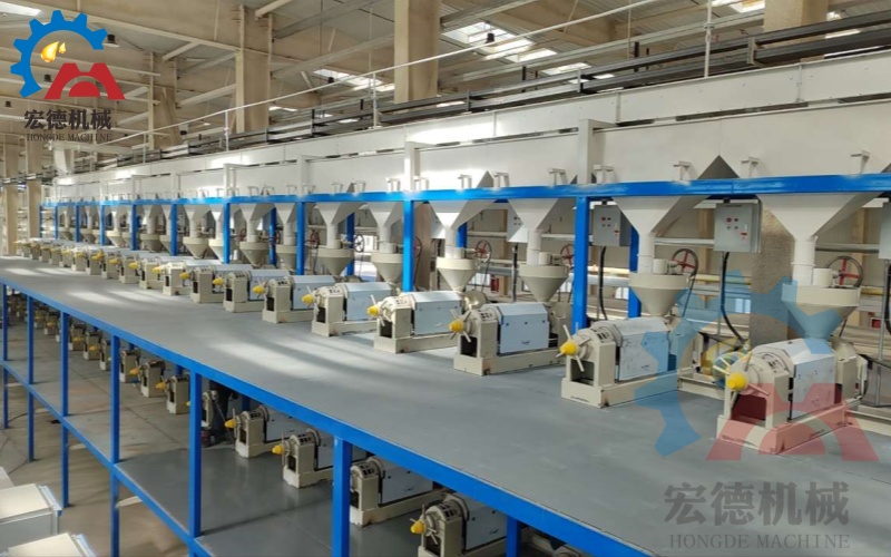 宏德榨油生產(chǎn)線