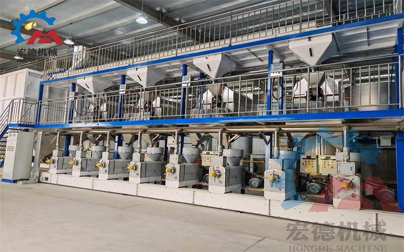 菜籽榨油生產(chǎn)線客戶現(xiàn)場